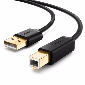 Ugreen 10351 USB laidas USB 2.0 3 m USB A USB B juodas