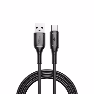 WiWU - Кабель данных Starlink Series Wi-C001 USB A на USB C 2,4A - чёрный