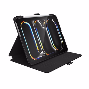 Speck Balance Folio atverčiamas dėklas, skirtas iPad Pro 11" M5 (2025) / M4 (2024), juodas