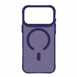 "3mk Smoke MagCase" dėklas "iPhone 17 Pro Max" - violetinės spalvos permatomas