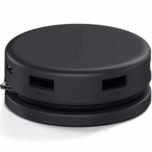 Adapteris HUB 7in1 USB C Satechi Multiport ST-POTG7C vidurnakčio juoda