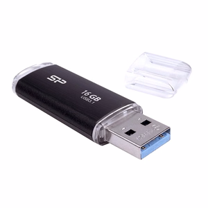 SILICON POWER Blaze B02 Pendrive USB atmintinė 16 GB USB Type-A 3.2 Gen 1 (SP016GBUF3B02V1K) Juoda