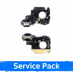 Krovimo lizdas skirtas Xiaomi Mi 9 su lanksčiąja jungtimi / plata originalus (Service Pack)