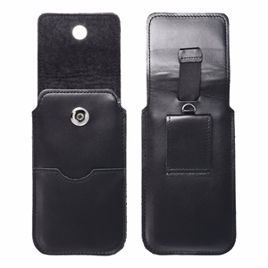 ROYAL - Odinė universali kišenė su flapu / juoda - Dydis 2XL+pločio - SAMSUNG A12 / NOTE 9 / XIAOMI REDMI NOTE 10 PRO