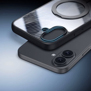 Dėklas Dux Ducis "Aimo Mag Stand" Apple iPhone 16 juodas