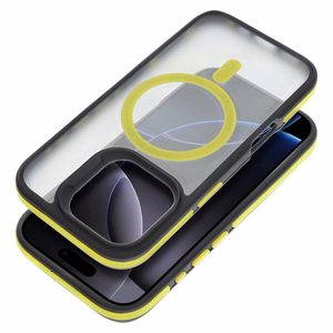 Dėklas NEO, skirtas IPHONE 17, suderinamas su MagSafe, geltonas