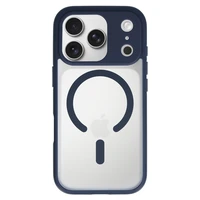 Liavec minkštas dėklas skirtas Iphone 17 Pro Max mėlynas