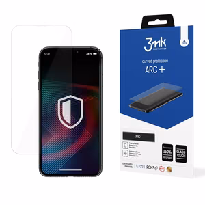 Itin plonas apsauginis stikliukas iPhone 14 Pro / iPhone 14 iš 3mk ARC+ serijos