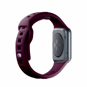 42/44/45/46/49 mm Mulberry (big) - 3mk Silicone Watch Strap for Apple