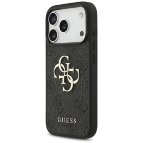 Guess 4G Didelio Logotipo Dėklas telefonui iPhone 17 Pro - juoda