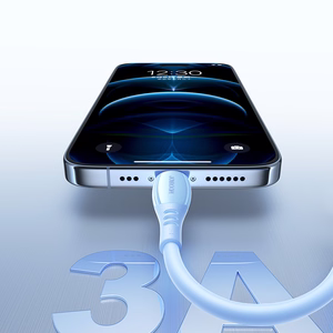 Joyroom S-A59 Vibrant Series 3A кабель USB-A — Lightning 1.2м синий