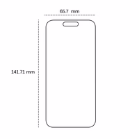 LCD apsauginis stikliukas 9H Apple iPhone 15 Pro
