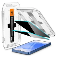 Spigen Glas.TR "Ez Fit" Privacy HD 2 rinkinys privatumo stiklas Samsung Galaxy S24 / S25