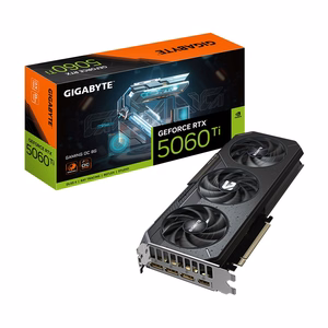 GIGABYTE GeForce RTX 5060 Ti GAMING OC 8G Vaizdo plokštė - 8GB GDDR7, 128bit, PCI-E 5.0, 2647MHz Core Clock, 3 x DisplayPort, 1 x HDMI, GV-N506TGAMING OC-8GD