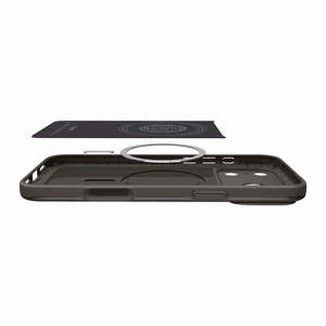 Spigen Thin Fit MagSafe dėklas, skirtas iPhone 17 Pro / 18 Pro, grafito spalvos