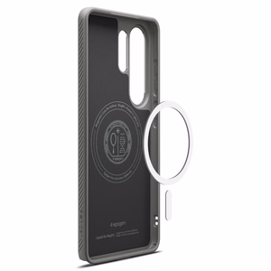 SPIGEN dėklas LIQUID AIR MAG, suderinamas su MagSafe, skirtas SAMSUNG S26 Ultra marble grey