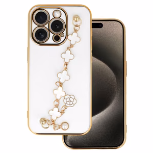 Dėklas telefonui Iphone 15 Pro dizainas 3 baltas