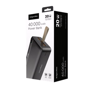 Kruger&Matz 40000 mAh Li-ion išorinis akumuliatorius su QC ir PD