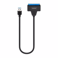 SAVIO AK-68 adapteris USB-A 3.1 Gen 1 (M) - SATA (F), skirtas 2,5 colio diskams