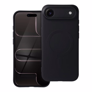 Silikoninis MAG COVER dėklas su MagSafe IPHONE 17 Air juodas