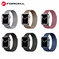 FORCELL F-DESIGN FA03 magnetinis nerūdijančio plieno dirželis APPLE Watch 38 / 40 / 41 mm mėlynas