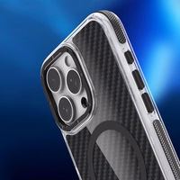 FIBER Dėklas comapitble with MagSafe for XIAOMI Redmi Note 15 Pro 4G juodas