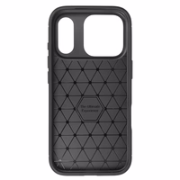 Tel Protect Carbon Elite dėklas iPhone 17 Pro Max juodas