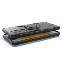 Ring Armor tvirtas hibridinis dėklas su magnetiniu laikikliu Samsung Galaxy A73 juodas