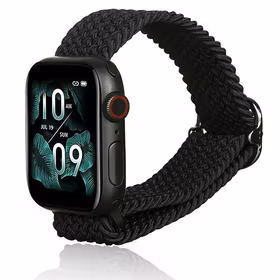 Beline Dirželis Apple Watch Textile 38/40/41mm juodas