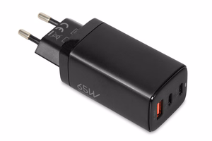 iBOX C-65 Black, GaN 65W universalus pakrovėjas