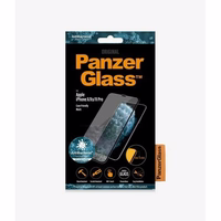 PanzerGlass E2E Super+ apsauginis stiklas iPhone X / XS / 11 Pro - su juodu rėmeliu