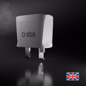 Adapteris iš UK sieninio kištuko į universalų kištuką