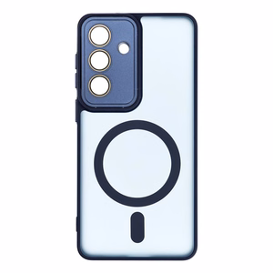 VARIETE MAG COVER Dėklas telefonui, suderinamas su MagSafe, skirtas SAMSUNG S26 Edge tamsiai mėlynas