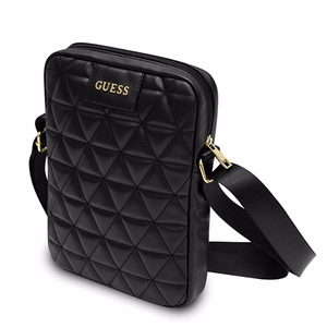 Guess Сумка GUTB10QLBK 10" черный/черный Quilted сумка для планшета