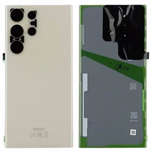 Galinis dangtelis Samsung S918 S23 Ultra Cream originalus (service pack)