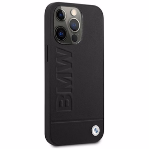 BMW Signature Logo Imprint чехол для iPhone 13 Pro Max - чёрный