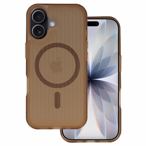 Tel Protect Twist Magsafe dėklas skirtas Iphone 17 Pro kavos rudas