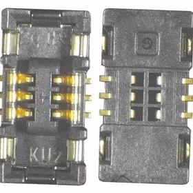 Samsung A125/A225/A325/A326/A336/A415/A426/A515/A525/A526/A536/A715/N970/N975/N986 Board connector BTB socket 2x3pin 3710-004515 (service pack)