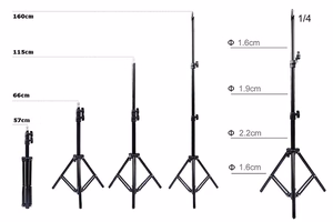 Trikojis stovas, 1.6m aukščio