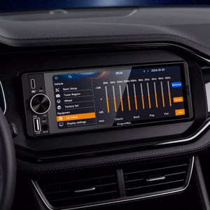 Kruger&Matz KM2016 1DIN CarPlay/AndroidAuto automobilio radijas