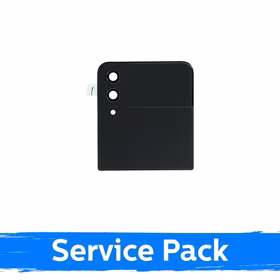 Ekranas skirtas Samsung F721 Z Flip4 (OUTER) su rėmeliu / Graphite / (Service Pack)