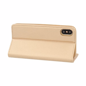 Smart Book Magnetinis dėklas telefonui Iphone 12 MINI (m) - auksinis
