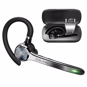Blavec Talk 1 Multipoint Bluetooth ausinė su mikrofonu (BHTA1-B), juoda