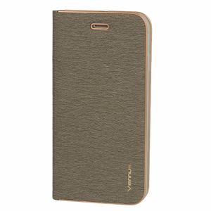 Dėklas telefonui Vennus Book Case su rėmeliu Samsung Galaxy S23 Plus pilkas