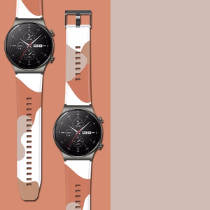 Ремешок Moro для Huawei Watch GT2 Pro силиконовый браслет узор 6
