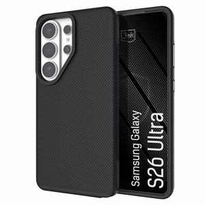 3mk Fortis MagCase dėklas, skirtas Samsung Galaxy S26 Ultra, juodas