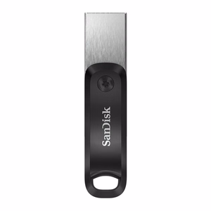 SanDisk 00183588 USB atmintinė 128 GB USB Type-A / Lightning 3.2 Gen 1 juoda, sidabrinė
