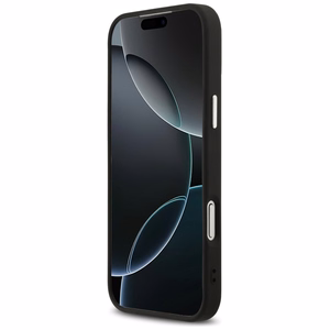 Guess Classic Logo Magnetinis dėklas telefonui iPhone 17 Pro Max - juodas