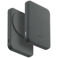 Uniq Lyden Lexa Magnetic 5000mAh PD USB-C MagSafe Power Bank - Gray