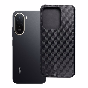 Atverčiamas dėklas Xiaomi Redmi A7 PRO Cubic Book, juodas